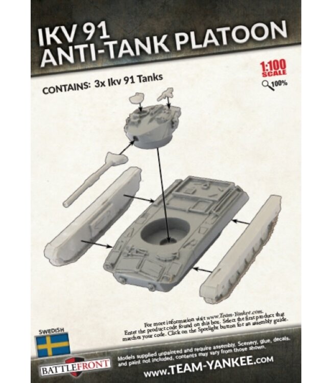 Ikv 91 Anti-tank Platoon
