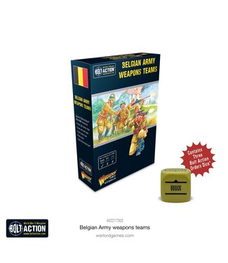 Bolt Action Belgian Army Weapons Teams