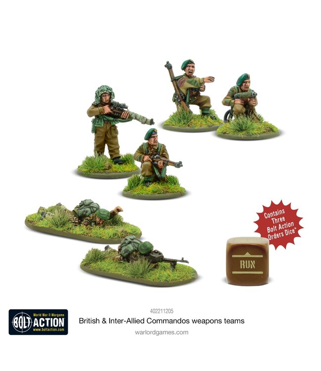 British & Inter-Allied Commandos Weapons Teams