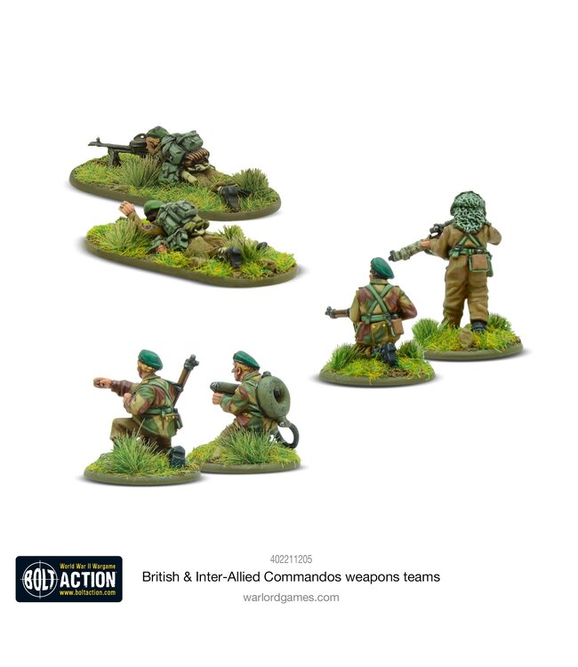 British & Inter-Allied Commandos Weapons Teams