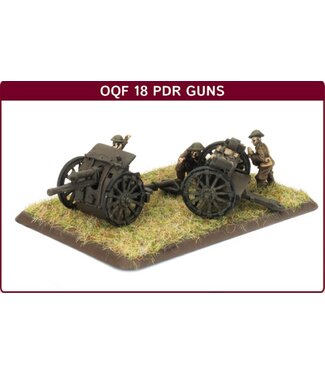 Great War OQF 18 pdr guns