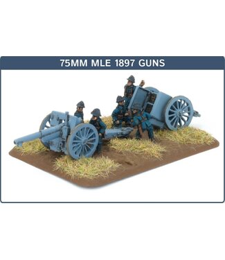 Great War 75mm mle 1897 guns