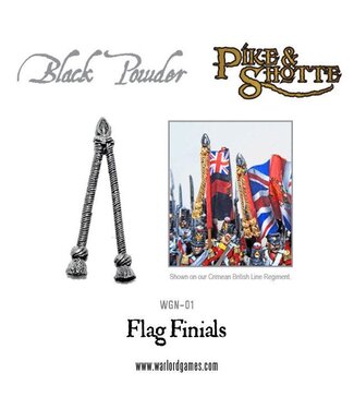 Black Powder Flag Finials 1789-1815