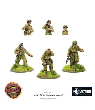 Bolt Action British Army Tank Crew (Winter)