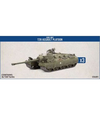 Clash of Steel Pre-order: T28 Assault Tank Platoon