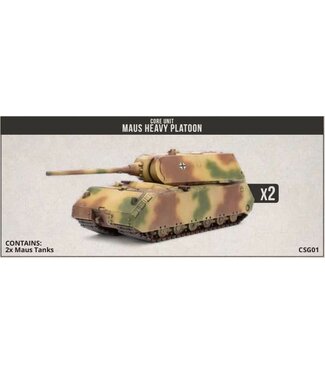 Clash of Steel Pre-order: Maus Heavy Tank Platoon