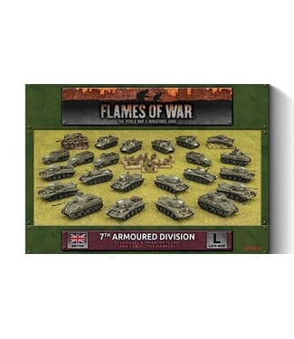 Flames of War PRE-ORDER: 7th Armoured Division Army Deal
