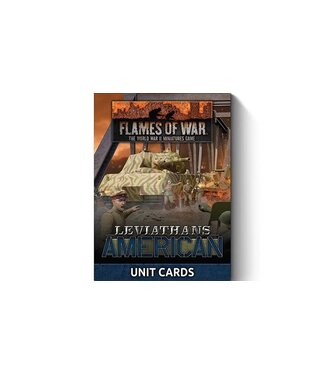 Flames of War Late War Leviathans: American Unit Cards