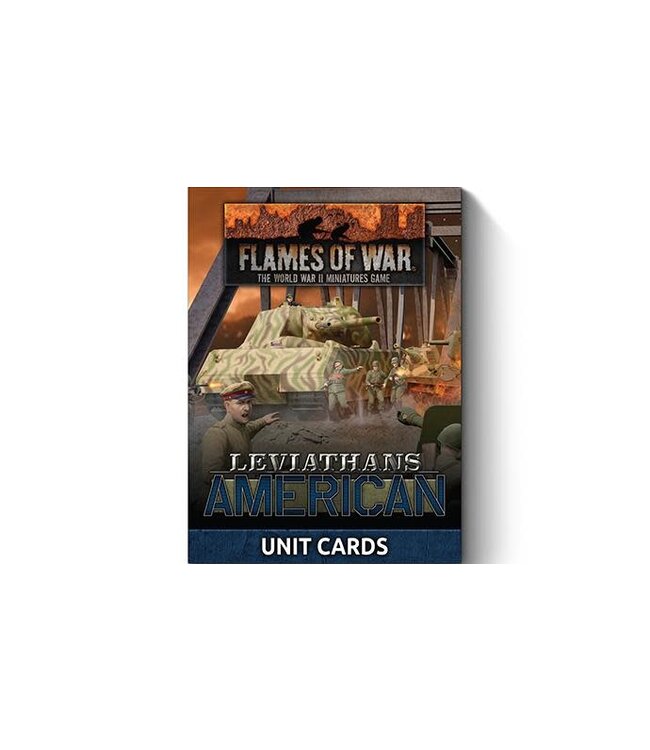 Late War Leviathans: American Unit Cards