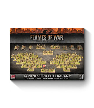 Flames of War Japanese Rifle Company Army Deal (Limited Edition)