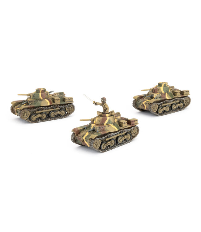 Type 95 Ha-Go Light Tank Platoon