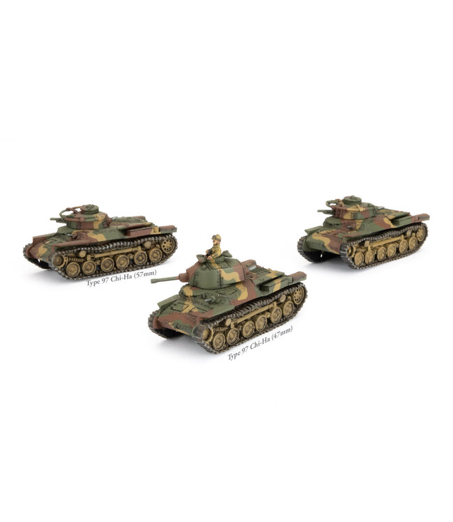 Type 97 Chi-Ha Tank Platoon