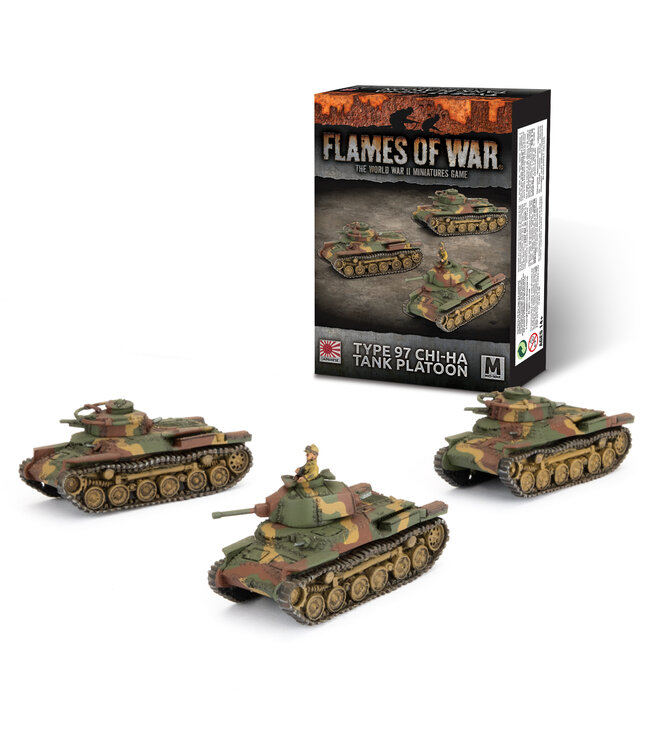Type 97 Chi-Ha Tank Platoon