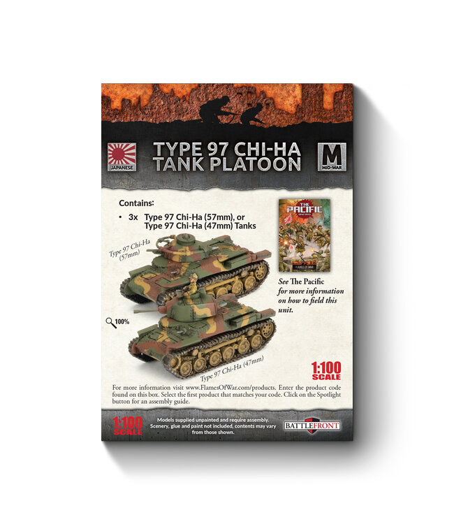 Type 97 Chi-Ha Tank Platoon