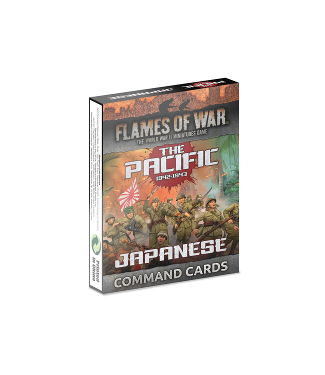 The Pacific: Japanese Unit Cards - (Limited Edition)
