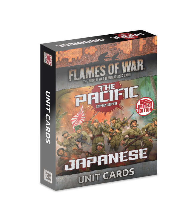The Pacific: Japanese Command Cards - (Limited Edition)