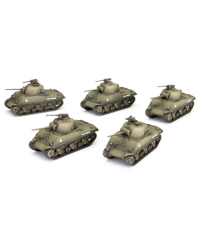 Marine M4 Sherman Platoon