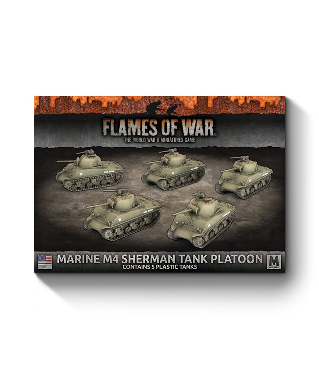 Marine M4 Sherman Platoon