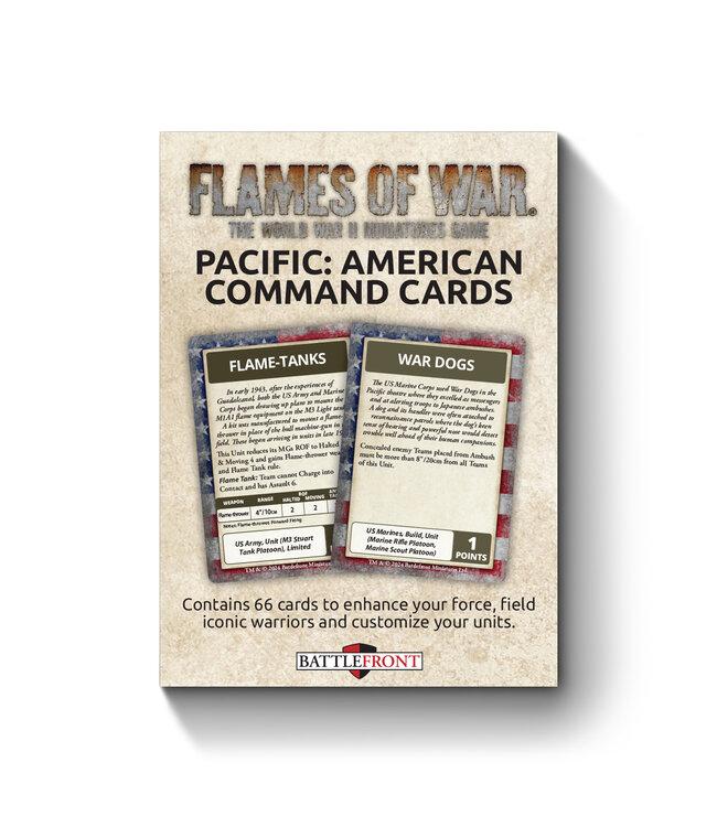 American MW Command Card Pack - (Limited Edition)