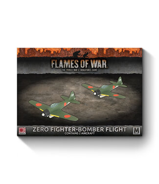 Flames of War Zero Fighter-Bomber Flight