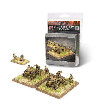 Flames of War 75mm Field Artillery Section