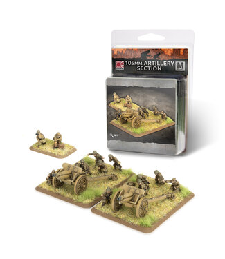 Flames of War 105mm Field Artillery Section