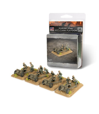 Flames of War Marine 37mm Anti-tank Platoon