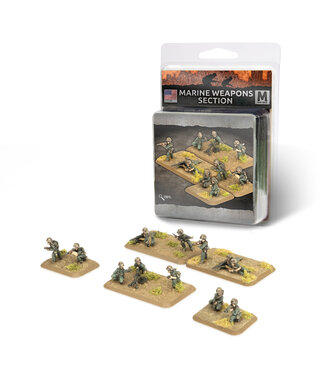 Flames of War PRE-ORDER: Marine Weapons Section