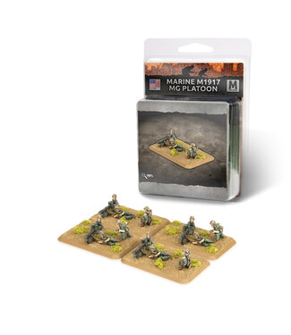 Flames of War PRE-ORDER: Marine M1917 MG Platoon