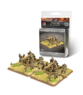Flames of War 75mm Heavy Anti-aircraft Platoon
