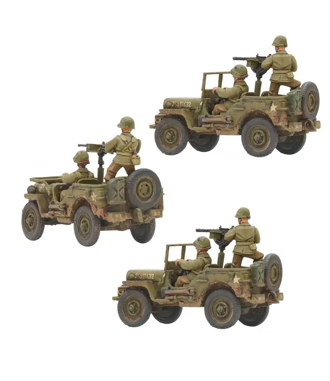 Go Everywhere! US Jeep Armoured Platoon