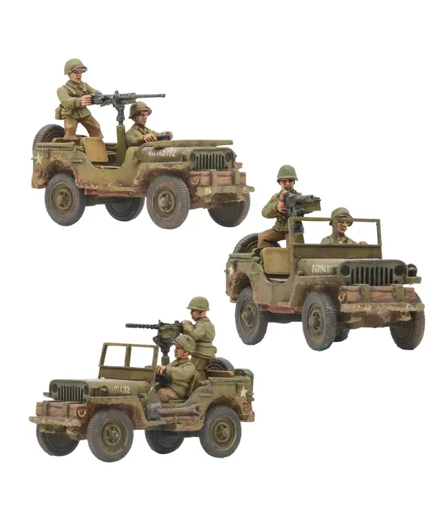 Go Everywhere! US Jeep Armoured Platoon