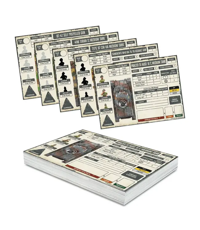 PRE-ORDER: Achtung Panzer! Axis Card Pack