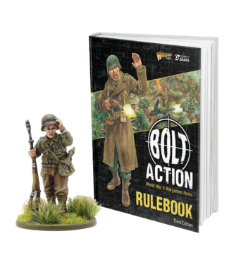 Bolt Action Bolt Action: Third Edition Rulebook With Francis S. Currey Special Miniature