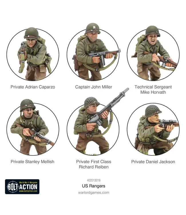 US Rangers - WWII Elite Light Infantry