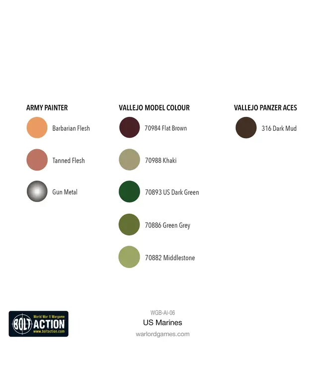 US Marines - WWII Pacific Theatre US Marines