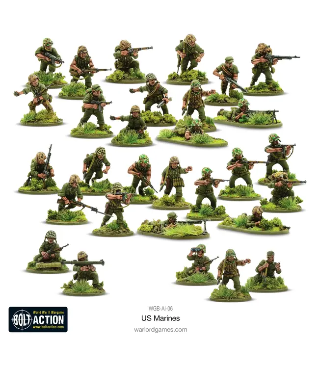 US Marines - WWII Pacific Theatre US Marines