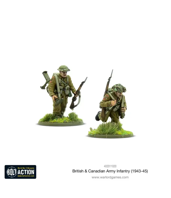 British & Canadian Army infantry (1943-45)