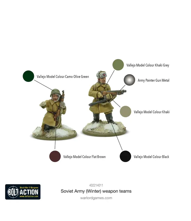 Soviet Army (Winter) Weapons Teams