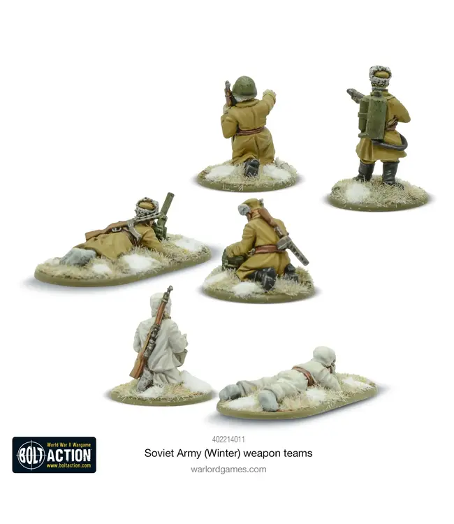 Soviet Army (Winter) Weapons Teams