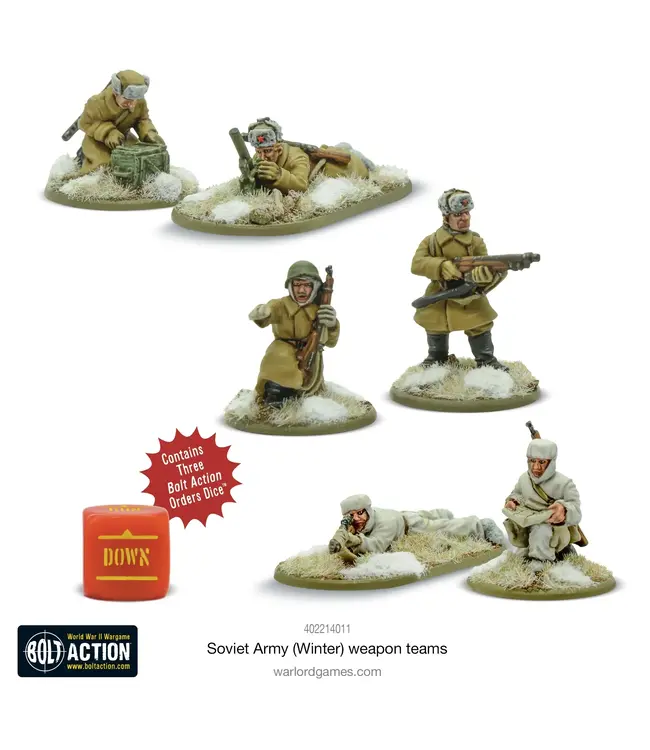 Soviet Army (Winter) Weapons Teams