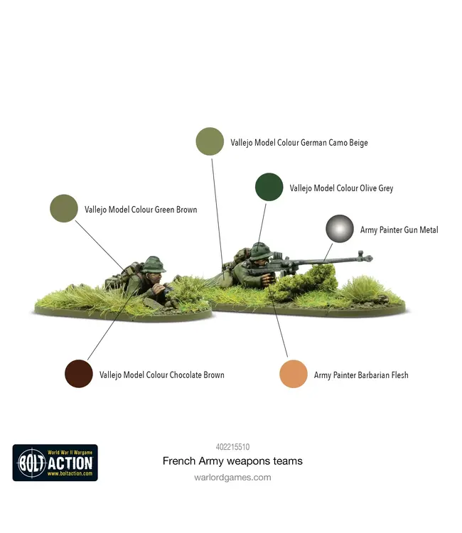 French Army Weapons Teams