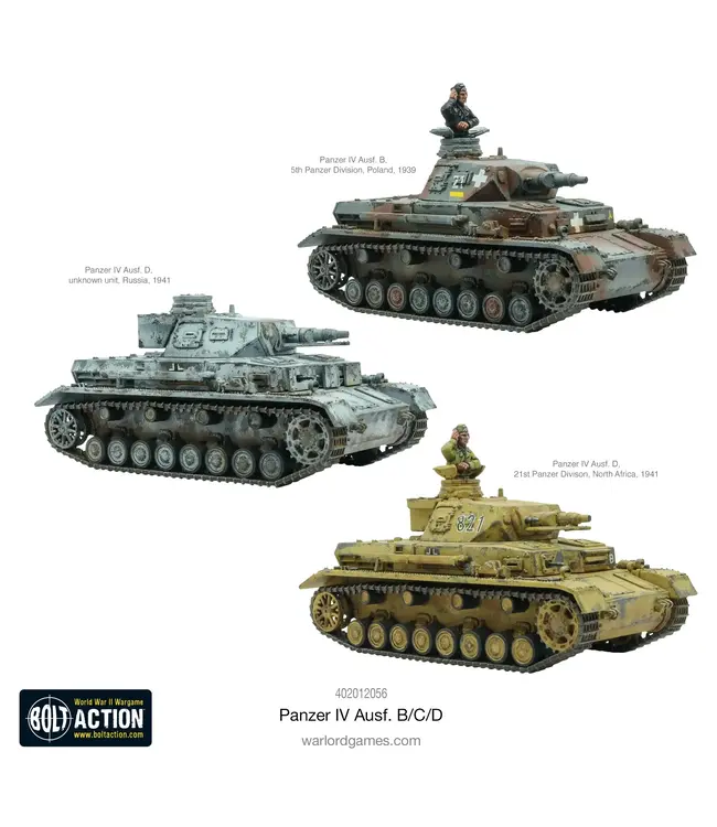 Panzer IV Ausf. B/C/D