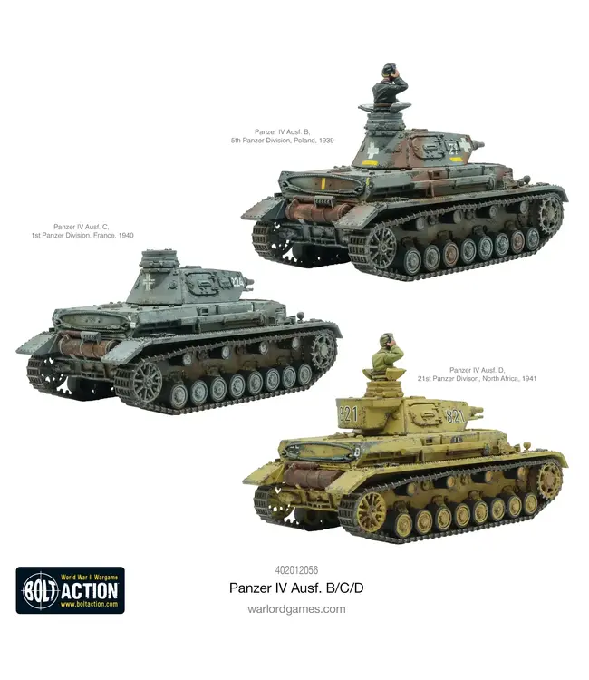 Panzer IV Ausf. B/C/D