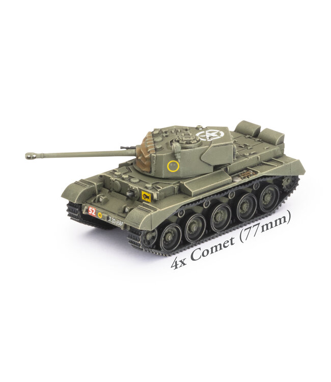 British Starter Force: Comet Armoured Squadron