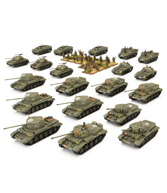 PRE-ORDER: British Starter Force: Comet Armoured Squadron