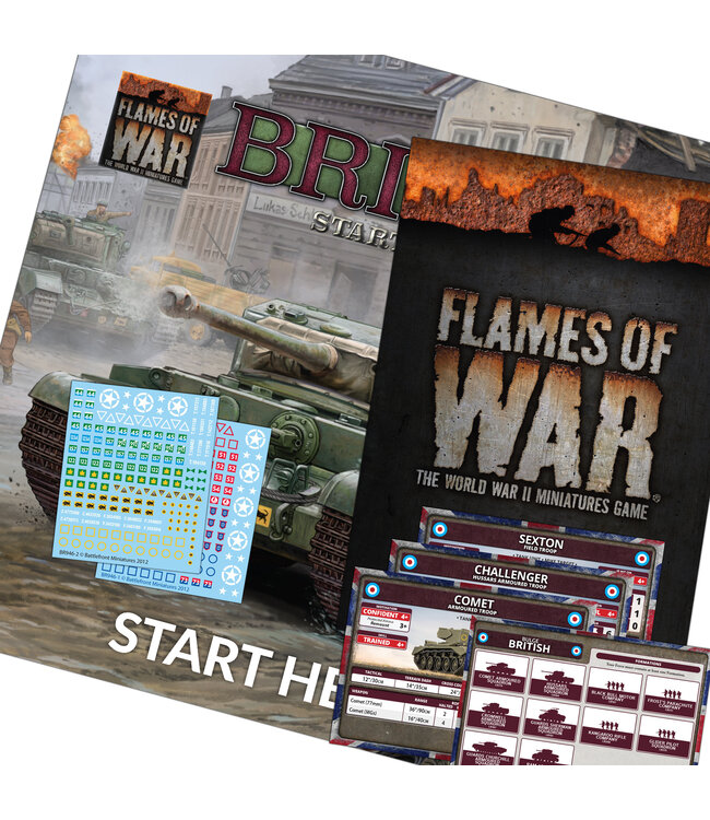 PRE-ORDER: British Starter Force: Comet Armoured Squadron