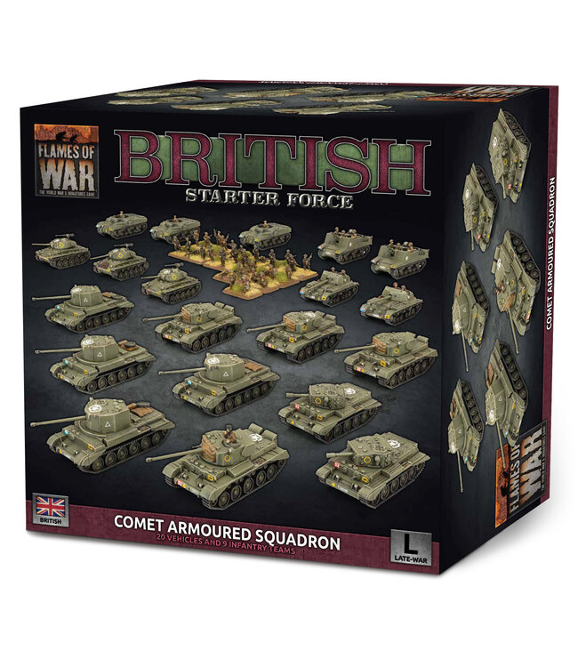 PRE-ORDER: British Starter Force: Comet Armoured Squadron