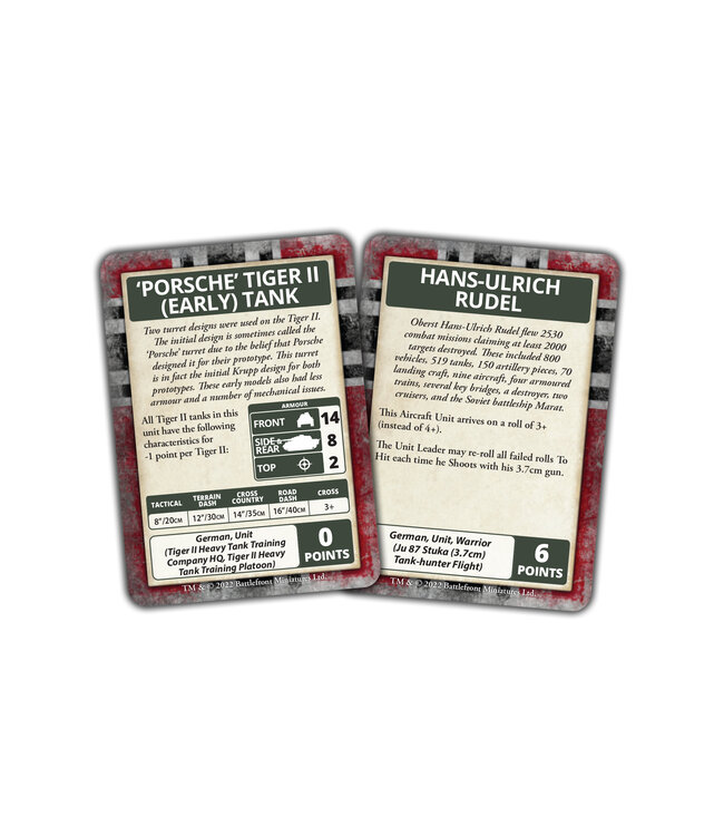 Berlin: German Command Cards