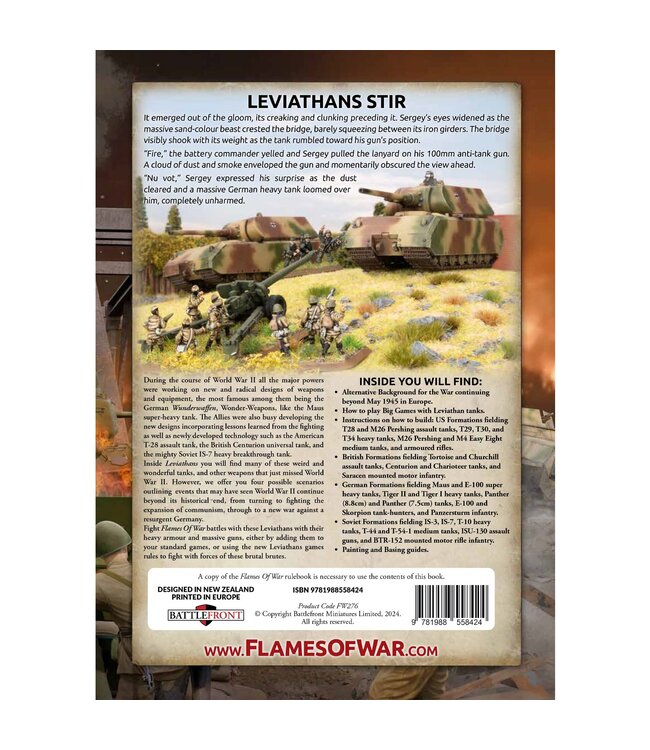 Late War Leviathans Book